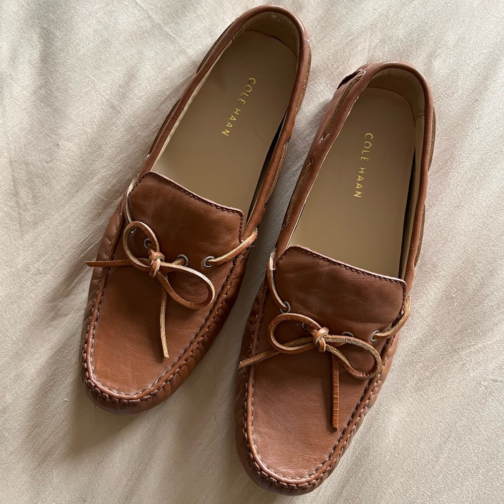 Cole Haan Leather Driving Loafers